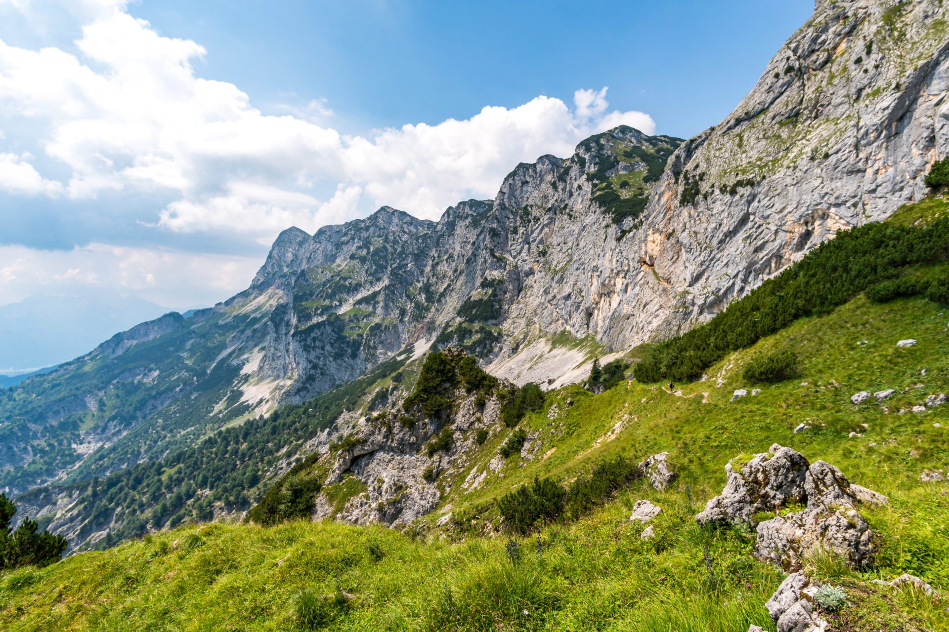 Salzburg high throne in the Berchtesgadener Land