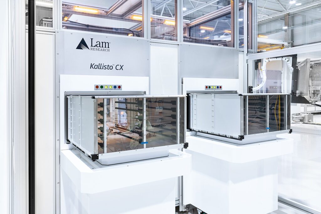 Maschinen bei Lam Research Salzburg